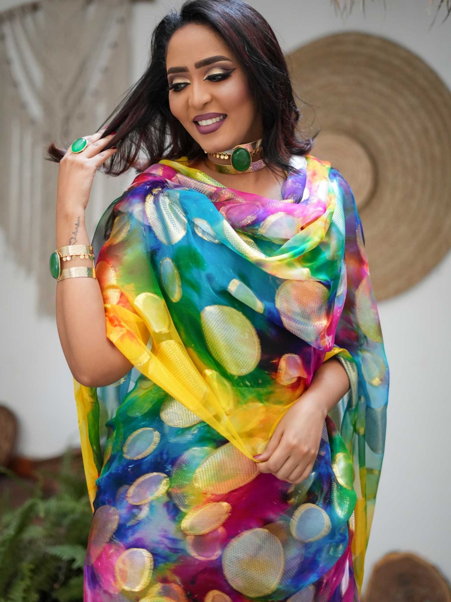 Multi Colour Tobe