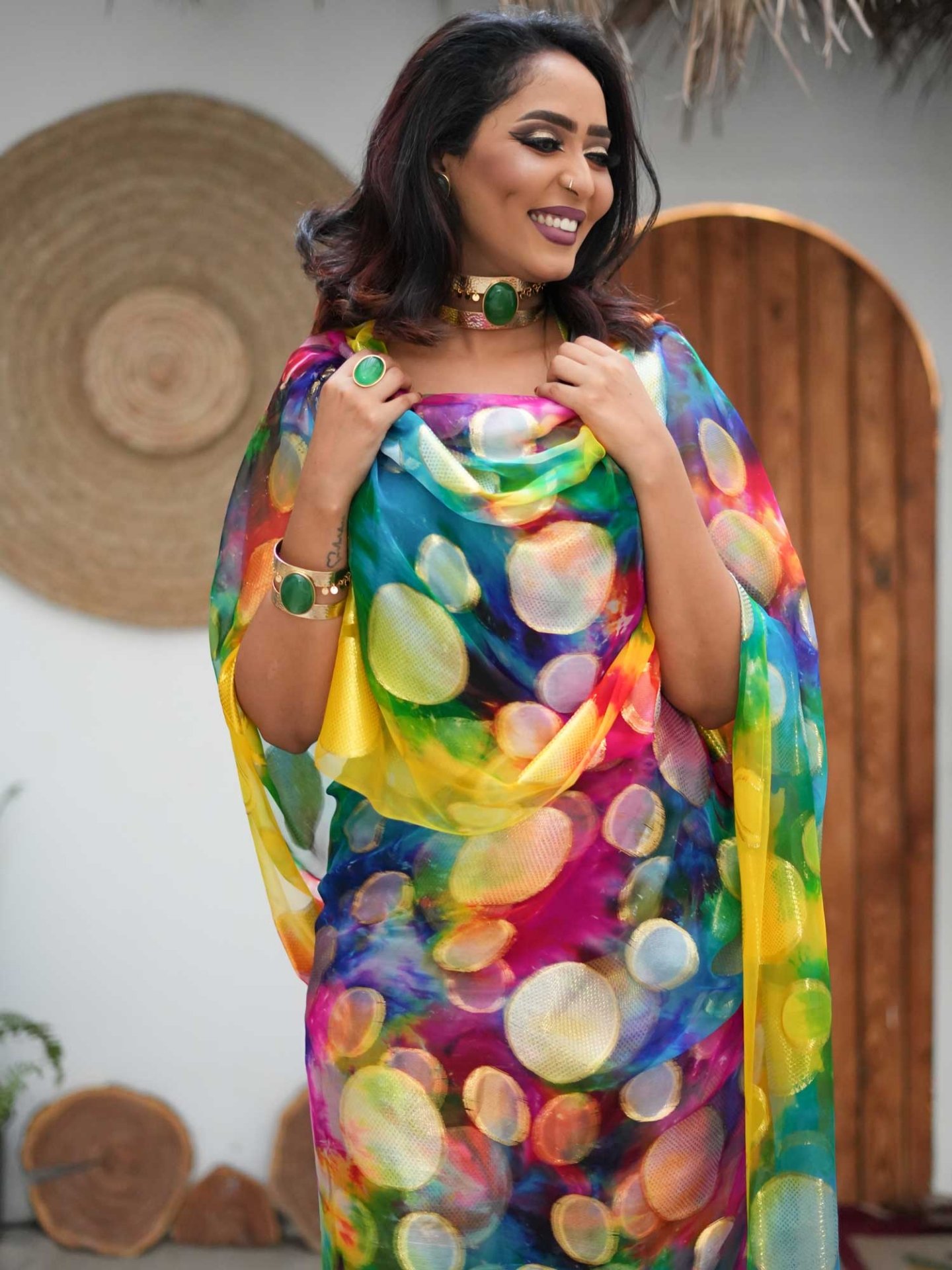 Multi Colour Tobe